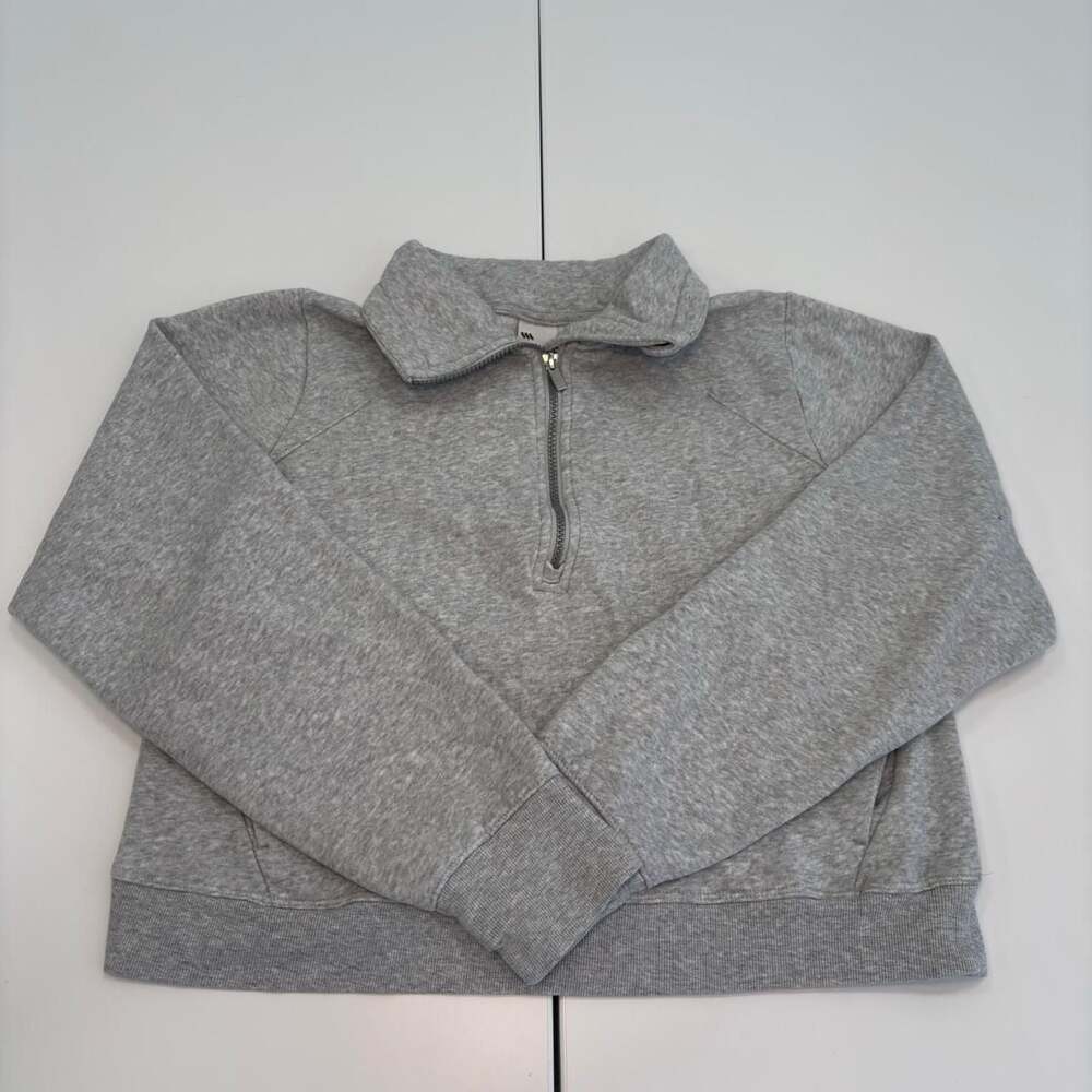 All in Motion Heather Grey Quarter Zip Sweatshirt